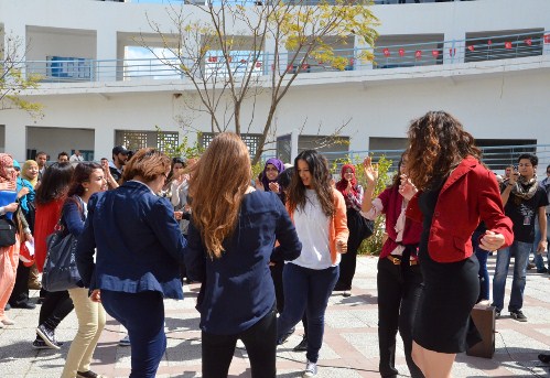 Photos -THE ENGLISH LANGUAGE DAY AT THE HIGHER SCHOOL OF DIGITAL ECONOMY (ESEN)