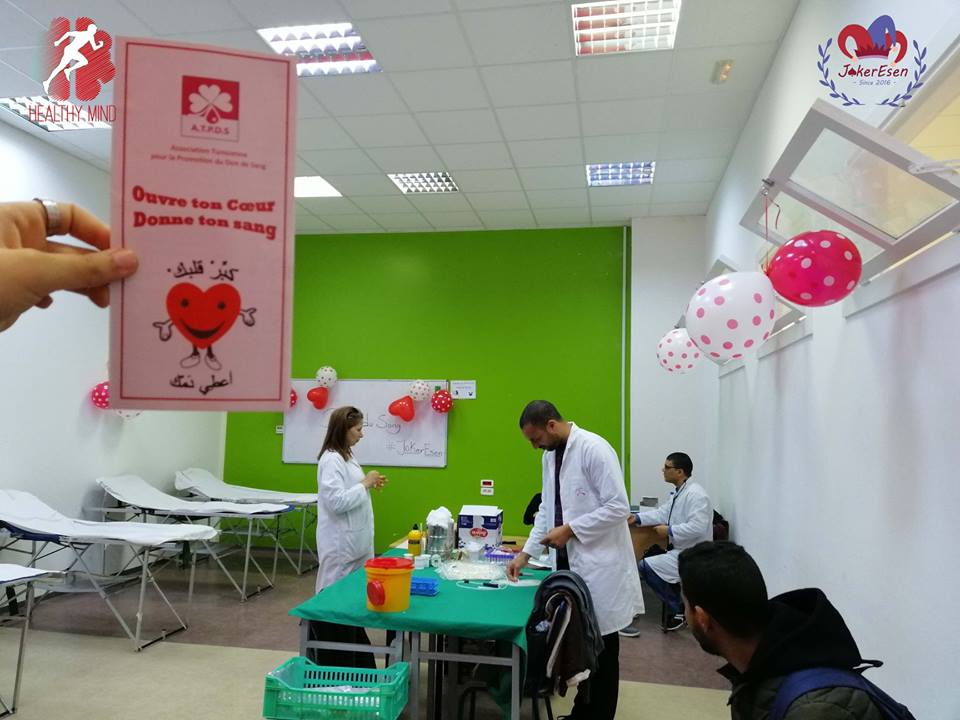Evénements des Clubs ESEN: Caravane don de sang