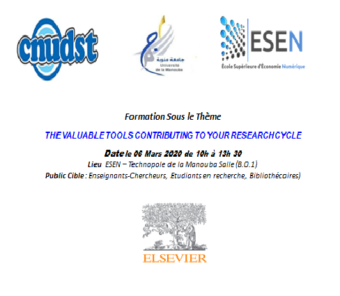 Formation en outils de recherche scientifique par Elsevier