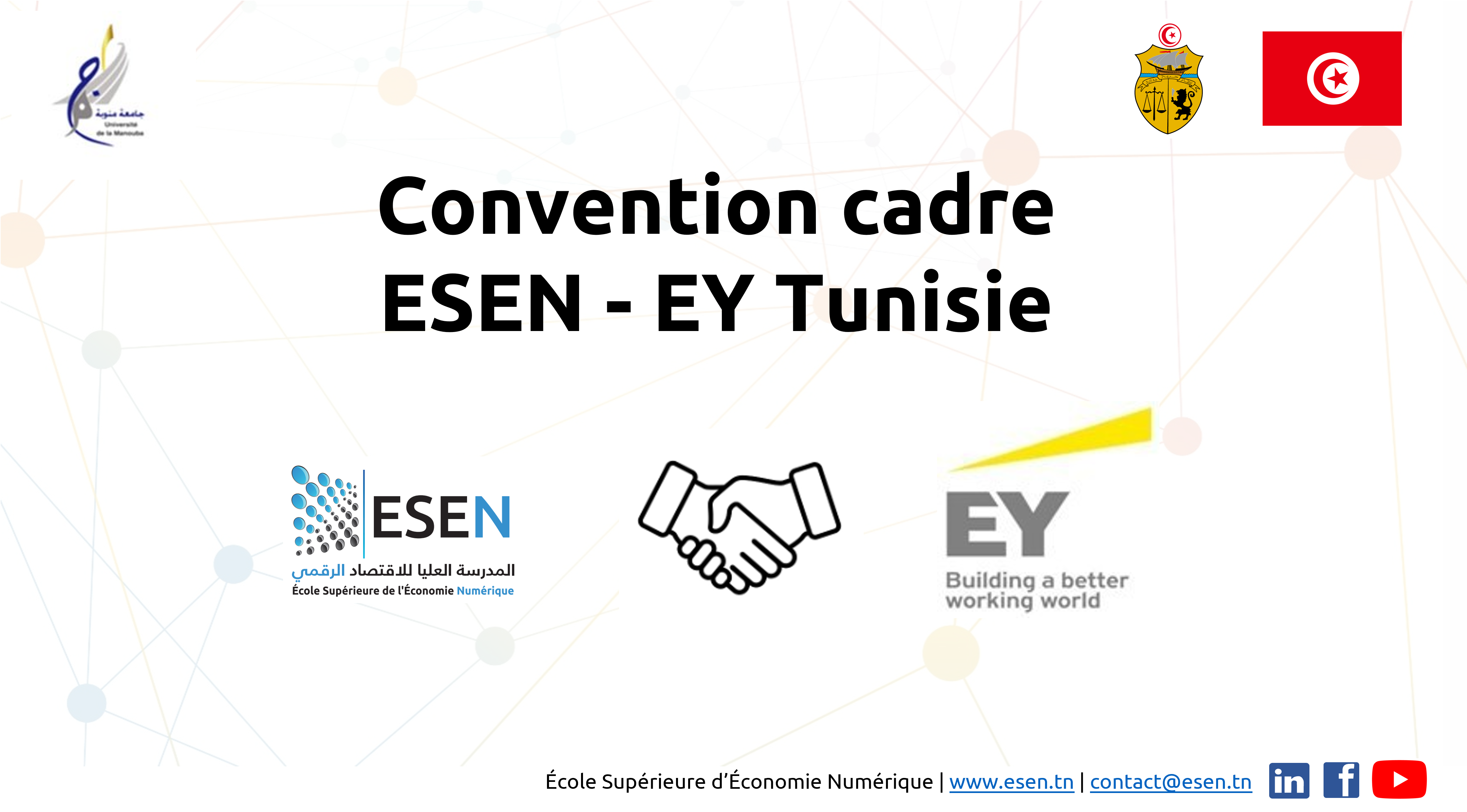 Convention cadre ESEN - EY Tunisie