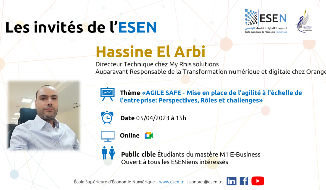 M. Hassine El Arbi invité de l'ESEN