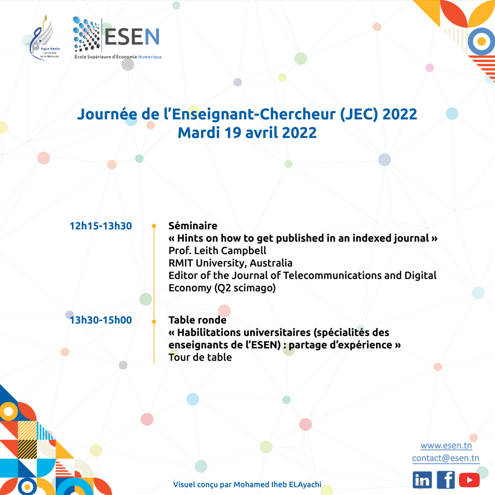 Journée de l'Enseignant-Chercheur 2022 (JEC 2022)